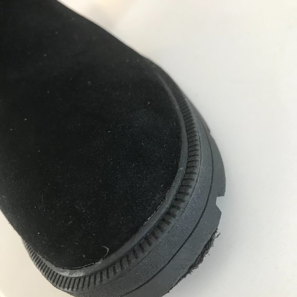 Lucky Brand Sodeti Black Suede Boots Size 9 - Picture 4 of 7